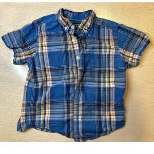 Toddler's Blue Plaid T-shirt - A Children's Place - 36mo/3T